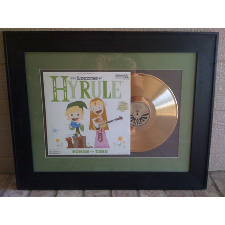 The Legend of Hyrule Framed Album by Joey Spiotto