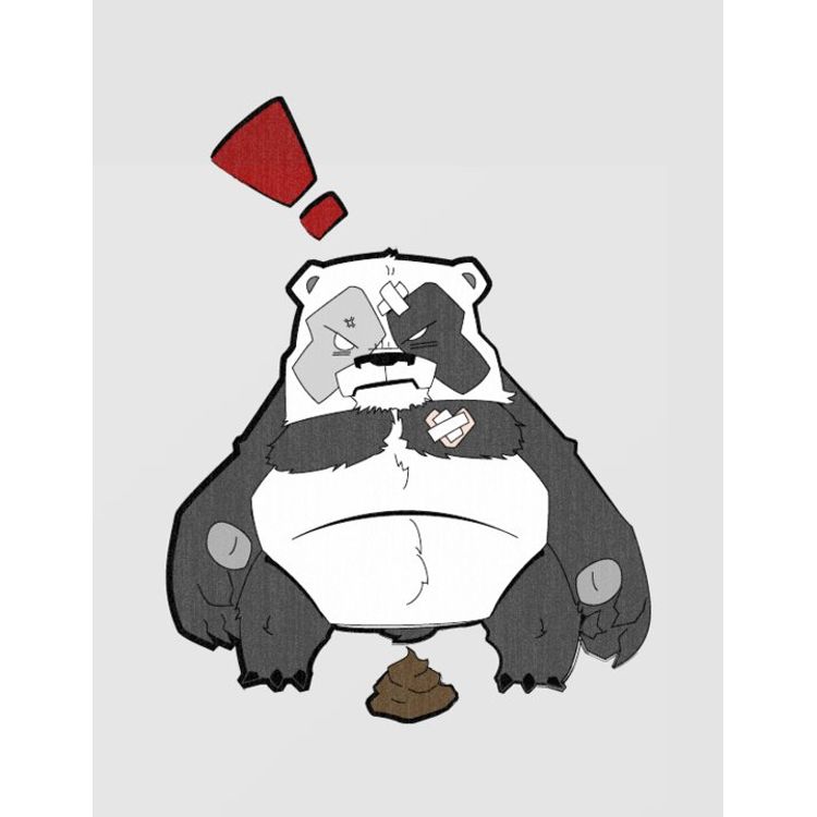 Poopy Panda by BeeFY