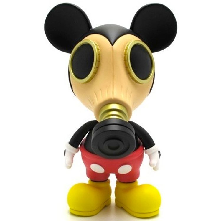 Mousemask Murphy - Gold by Ron English