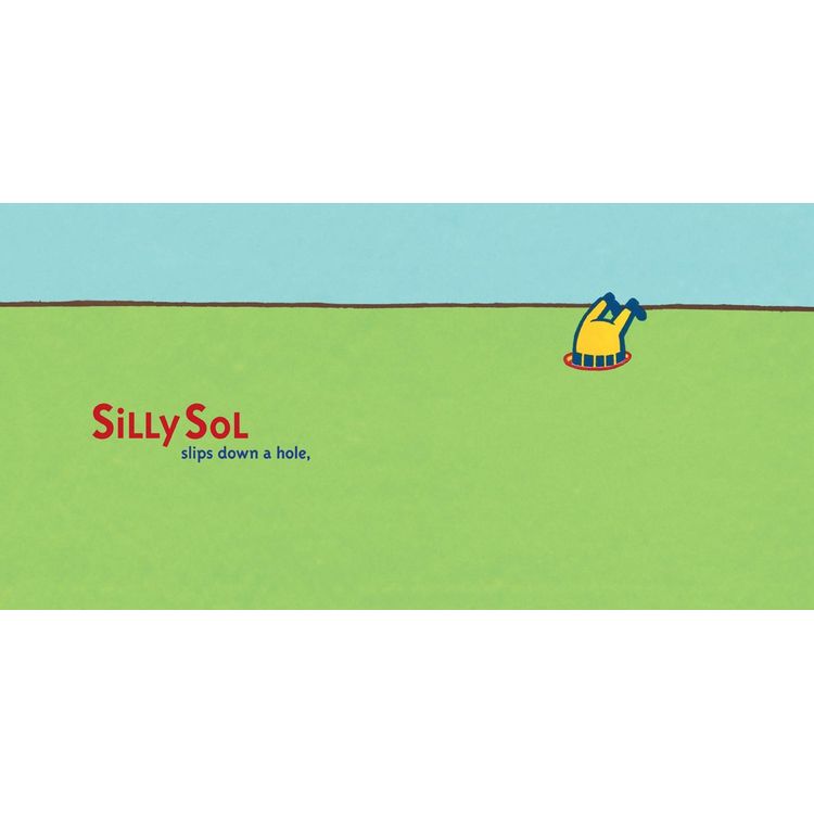 Silly Sol slips down a hole by Gary Taxali