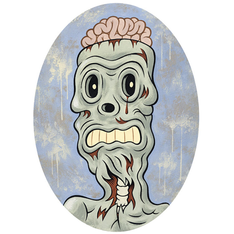 Zombie Portrait by Candykiller (Brian Taylor)