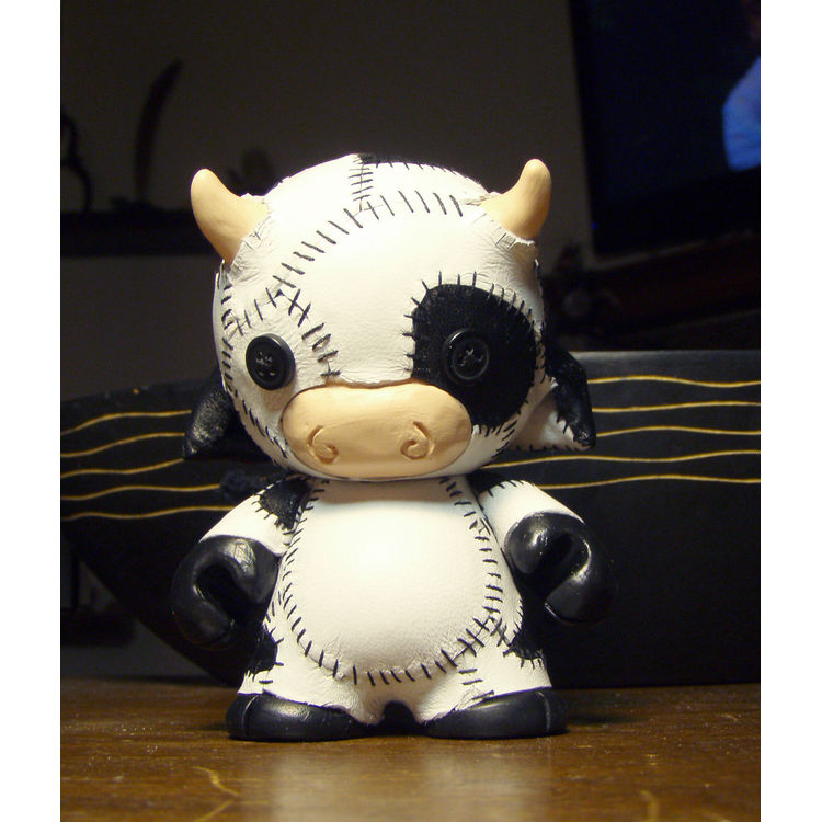 Stitch Cow by Megan Smithyman