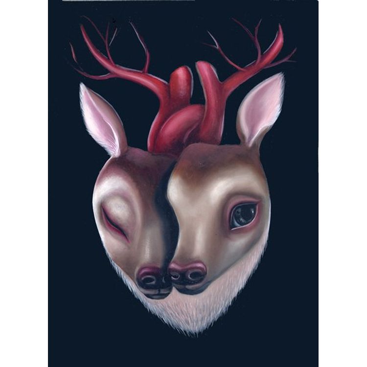 Deer Heart by Jennybird Alcantara
