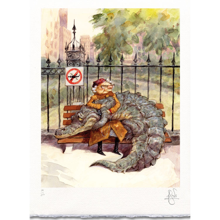 Crocodile Tears by Peter de Sève
