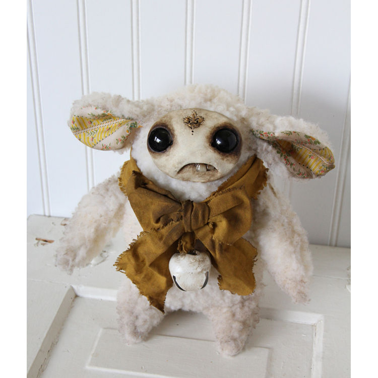 Little Lamb, Yellow by Amanda Louise Spayd