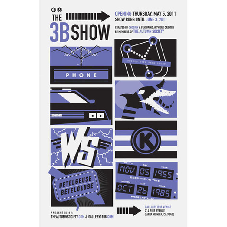 3B Show Poster by Brandon Schaefer