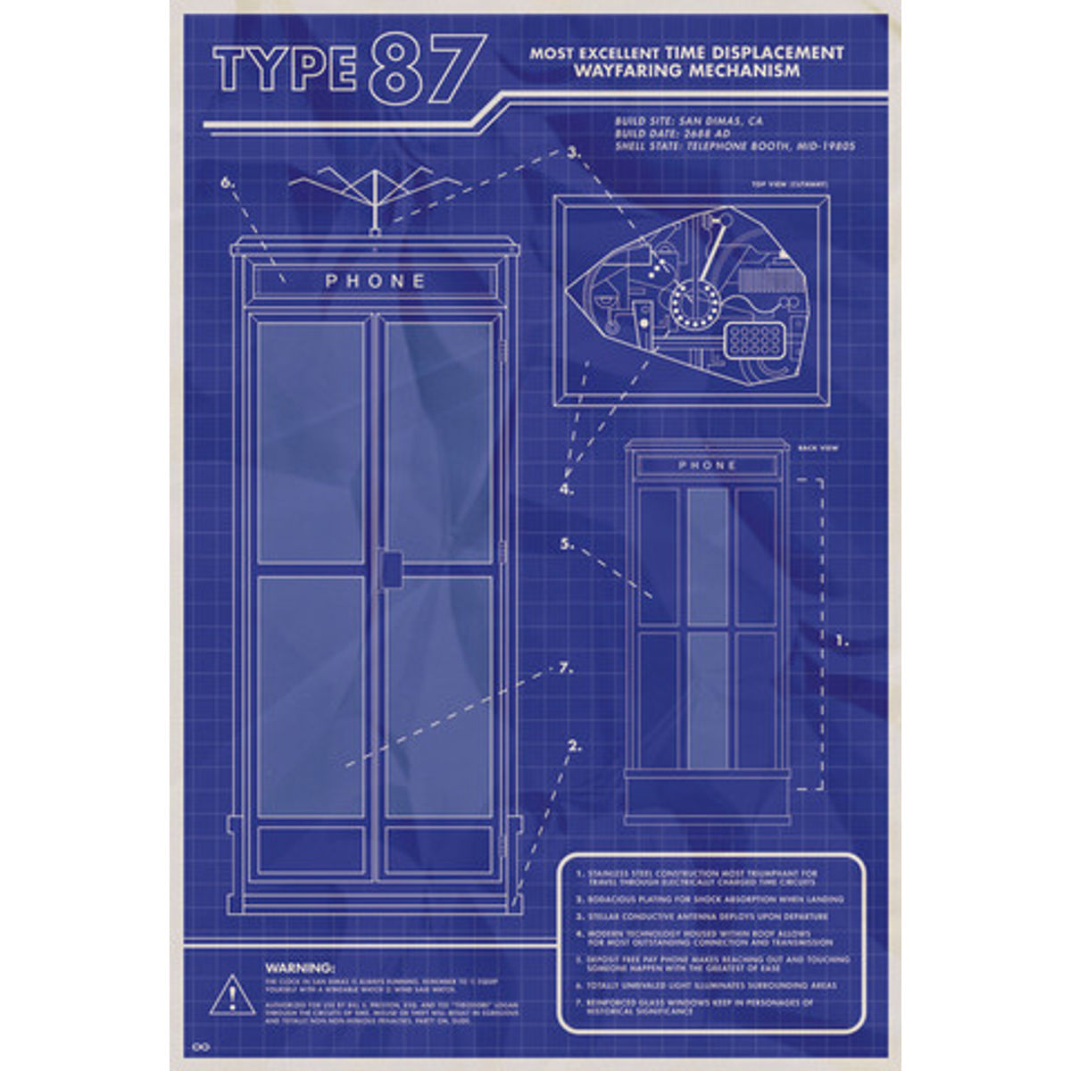 Most Triumphant Phone Booth Blueprint