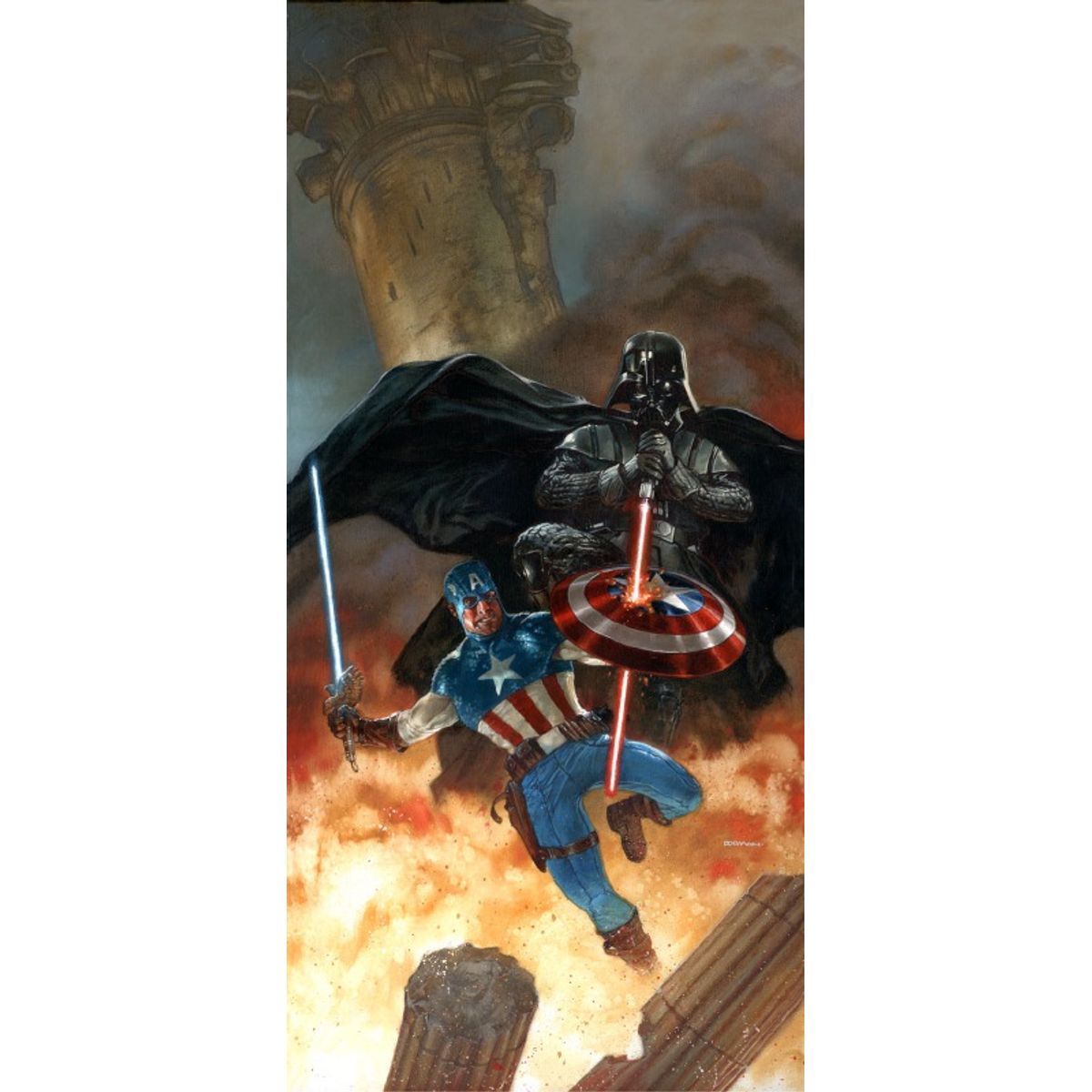 Darth Vader vs. Captain America