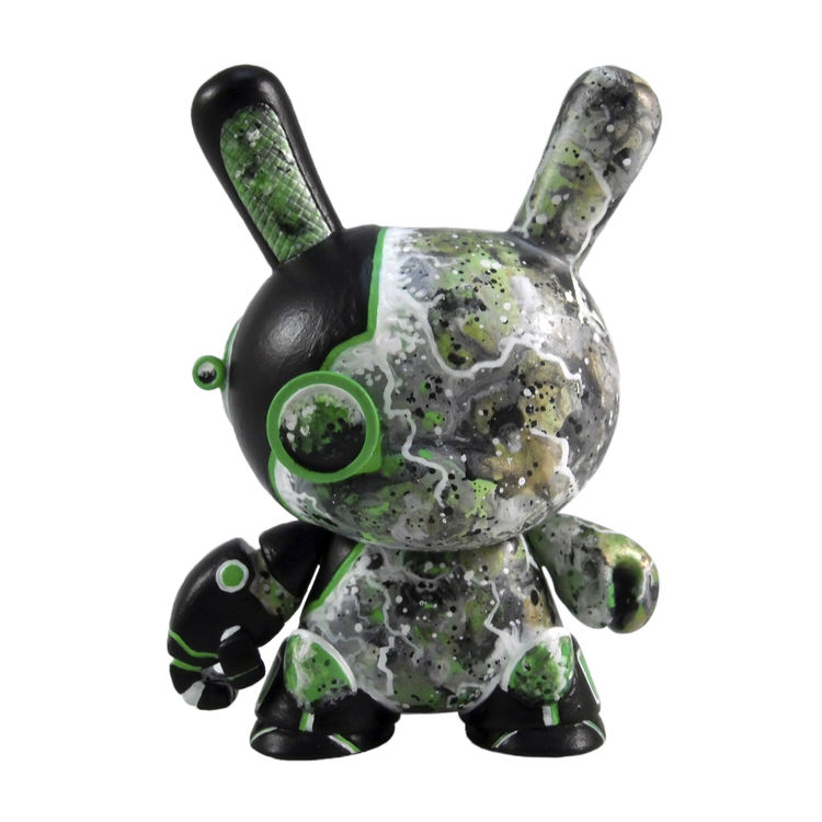 The Neon Imposters - Invert Green by Ardabus Rubber