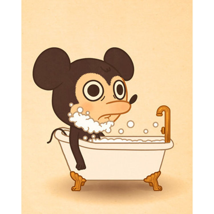 Bathing by Mike Mitchell
