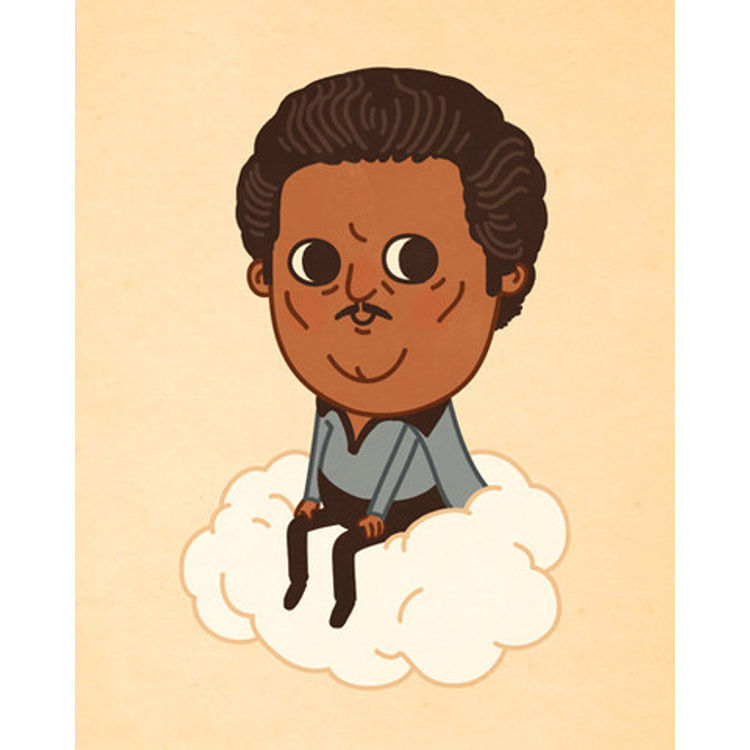 Floating On A Cloud by Mike Mitchell
