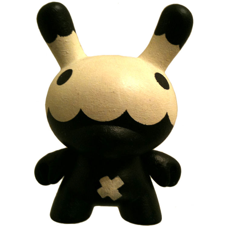 Monochrome Skull Dunny - X by Squidnik