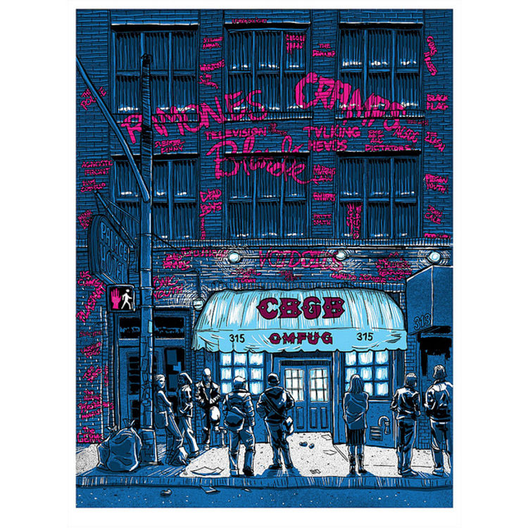 CBGB by Tim Doyle