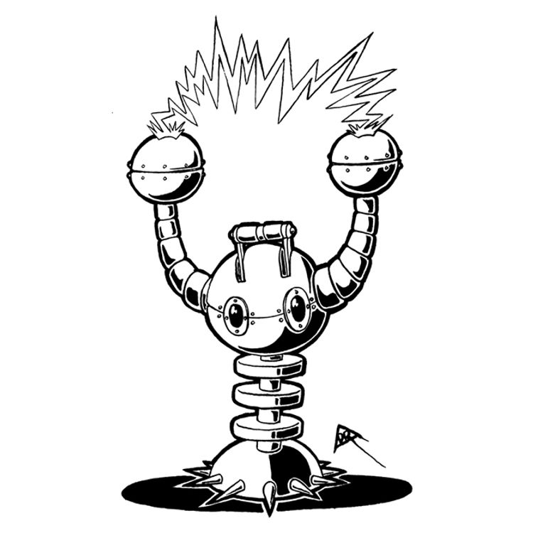 Statik - Ink Portrait by Doktor A