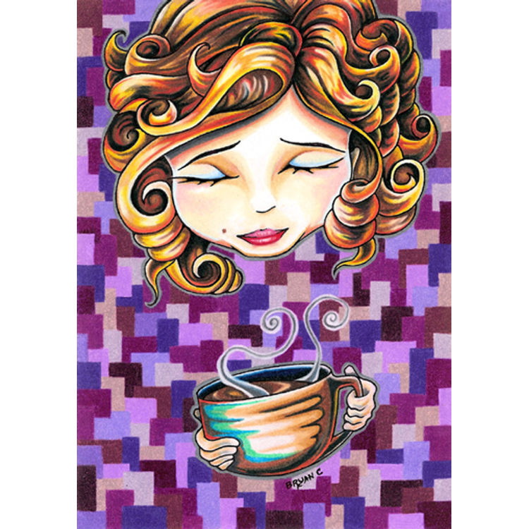 Curls and Coffee Swirls by Color Chemist (Bryan Collins)