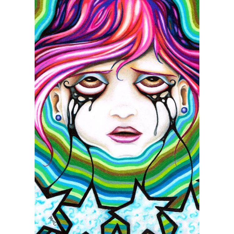 Her Tears Are Stars by Color Chemist (Bryan Collins)