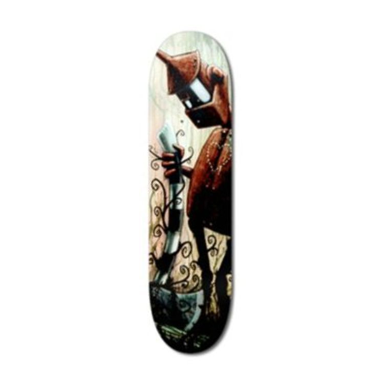 Tin Woodsman Skate Deck by Doktor A