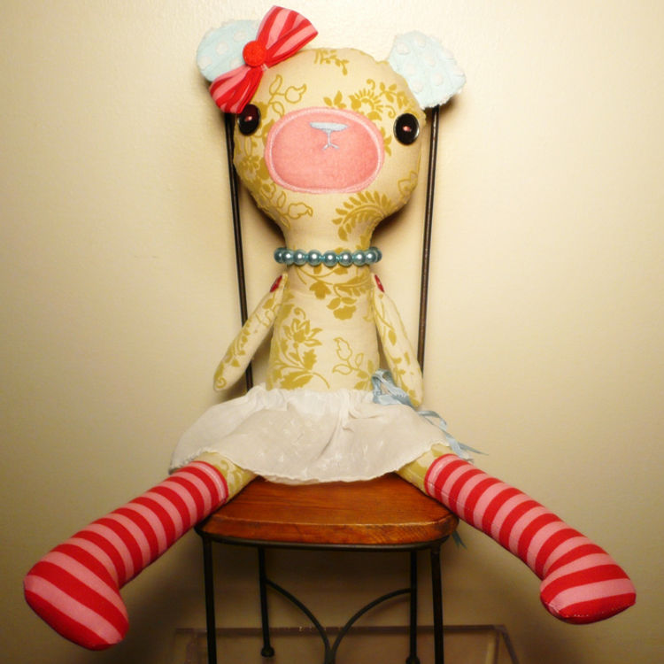Heidi Bear by Tragic Stitches