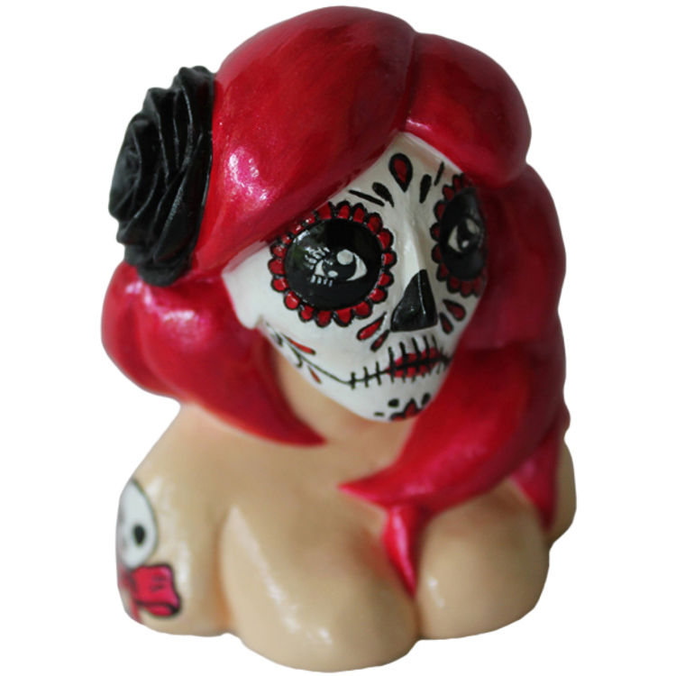 Calavera Girl - Redhead by Double Haunt