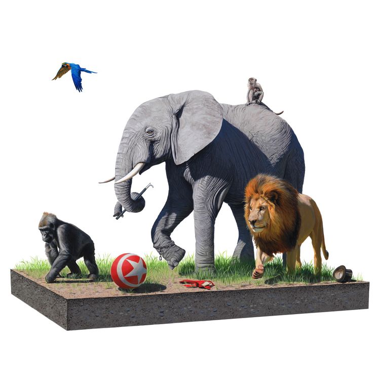 Exodus by Josh Keyes
