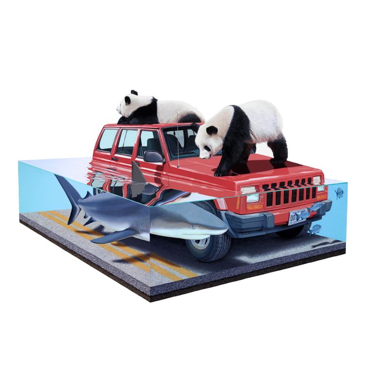 Tangled II by Josh Keyes