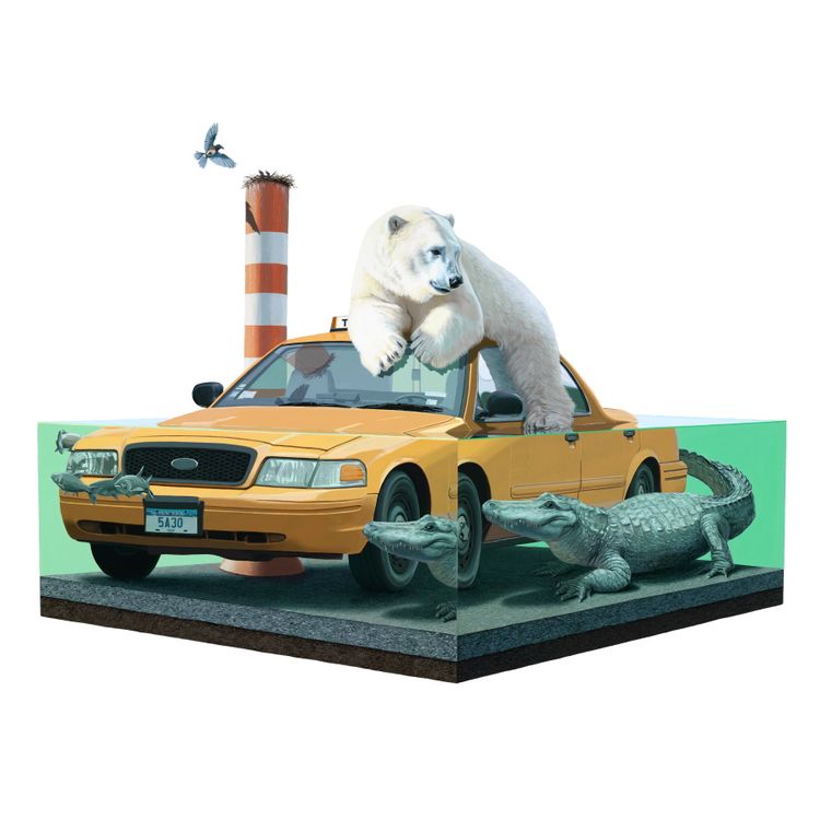 Tangled III by Josh Keyes