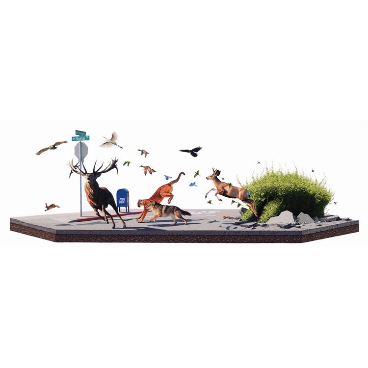 Burst I by Josh Keyes