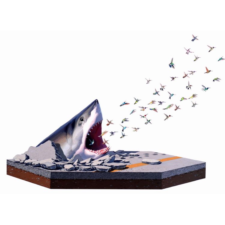 Roar I by Josh Keyes