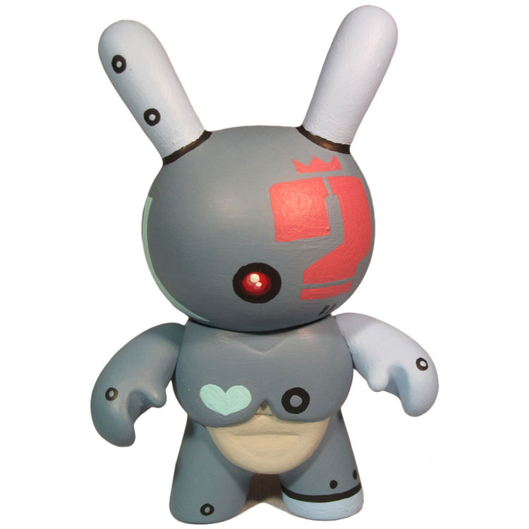 Silly Rabbit - Gray by Mike Die