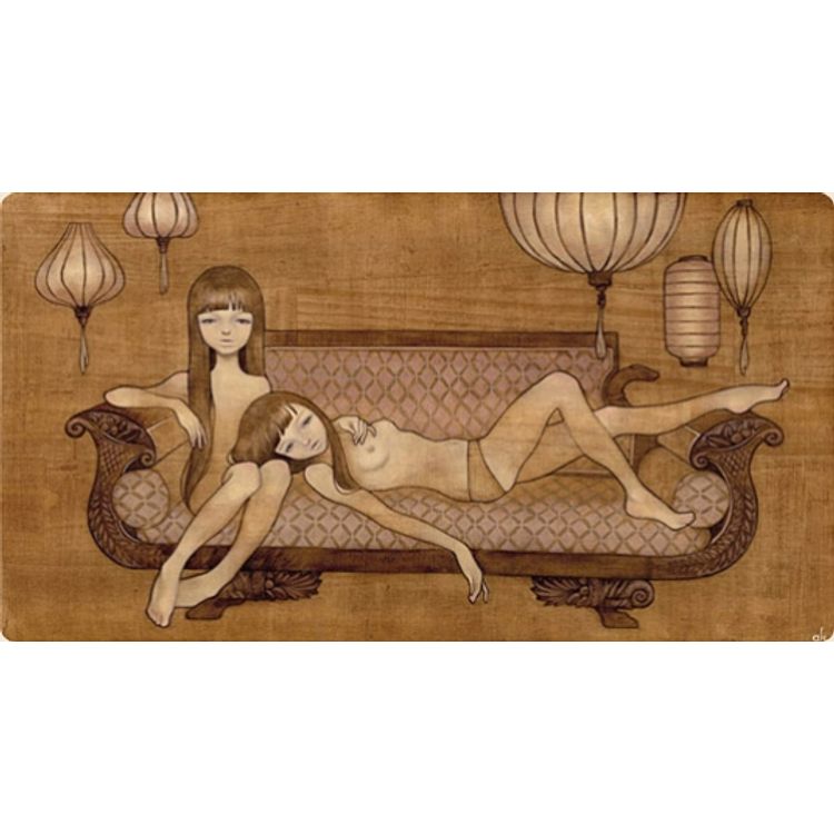 Mia and Mai by Audrey Kawasaki