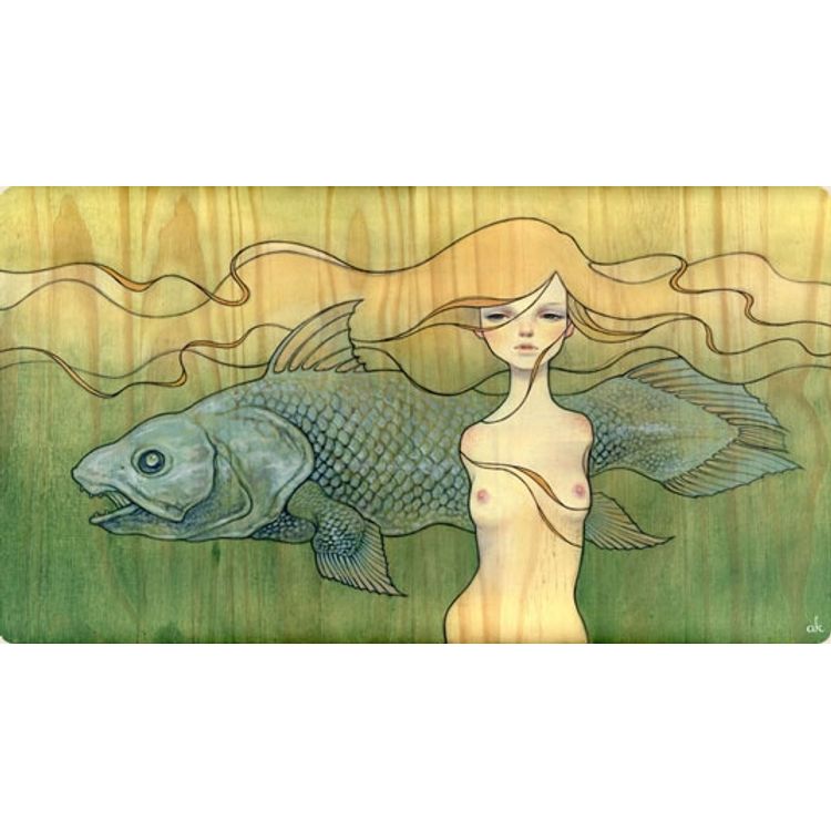 Claudia and the Coelacanth by Audrey Kawasaki
