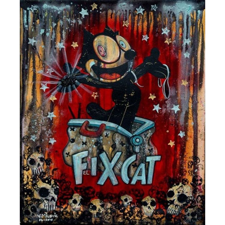 F(el)IX the Cat by Valery Milovic