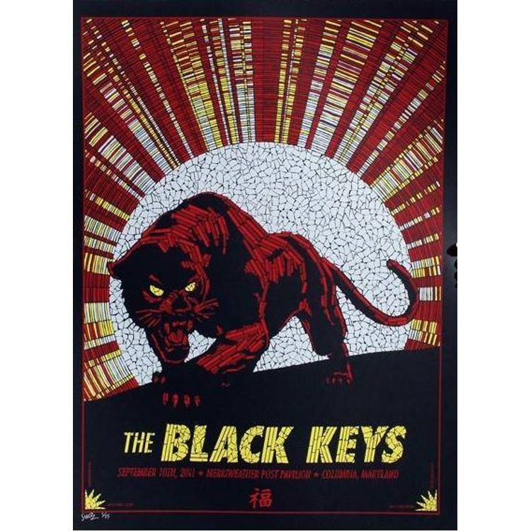 Black Keys - Columbia, MD 2011 (Variant) by Todd Slater