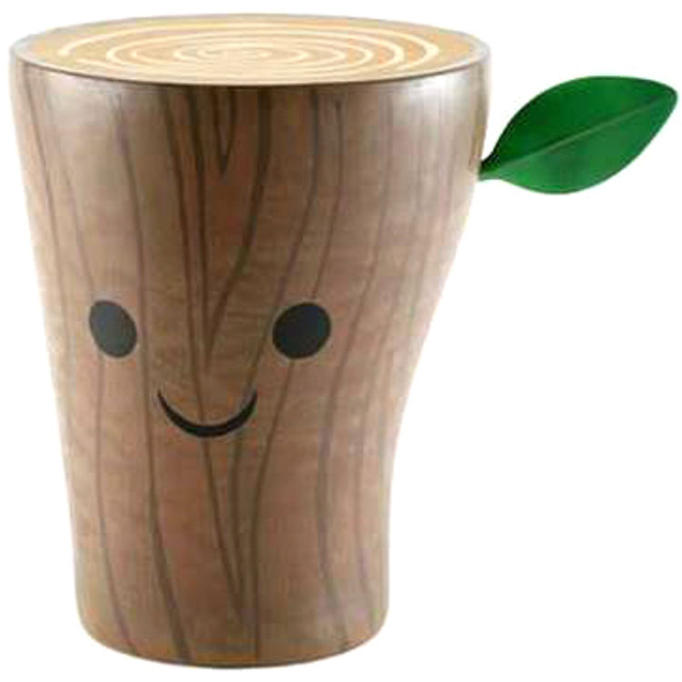 Log Stool by Amanda Visell