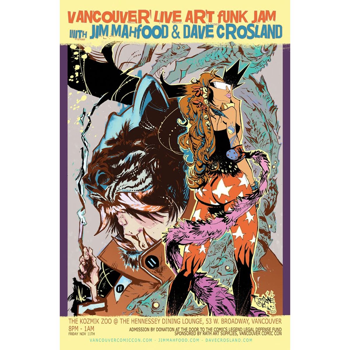 Vancouver Live Art Funk Jam