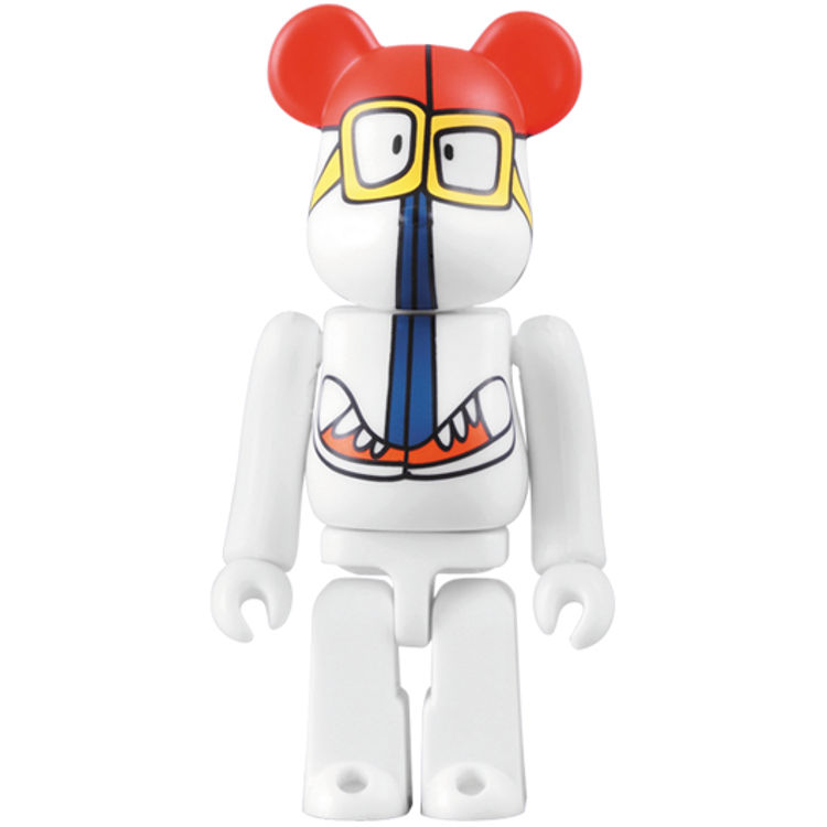 Wayback Throwback Be@rbrick - Red by Reas (Todd James)