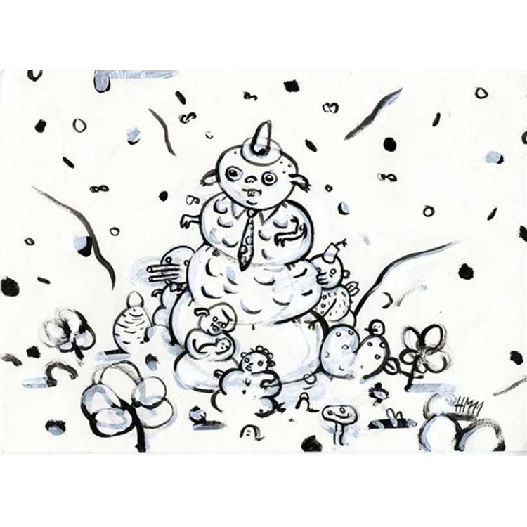 Color Ink Book Drawing #2 by Heiko Muller