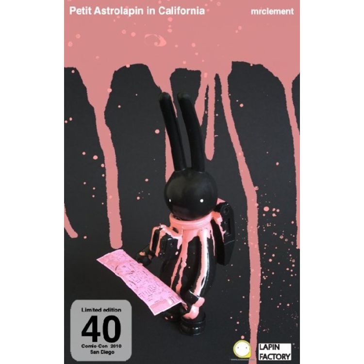 Petit Astrolapin in California (SDCC '10) by Mr. Clement