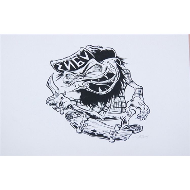 Drawing 3 by 'Dirty' Donny Gillies