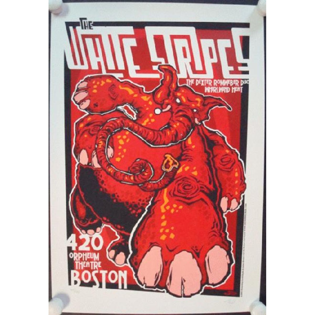 White Stripes Boston