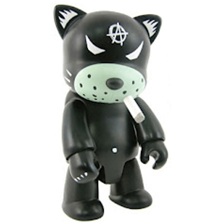 Anarqee KitCatQ - Black by Frank Kozik