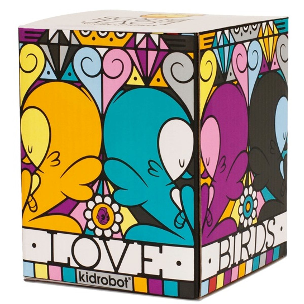 Teal Lovebirds
