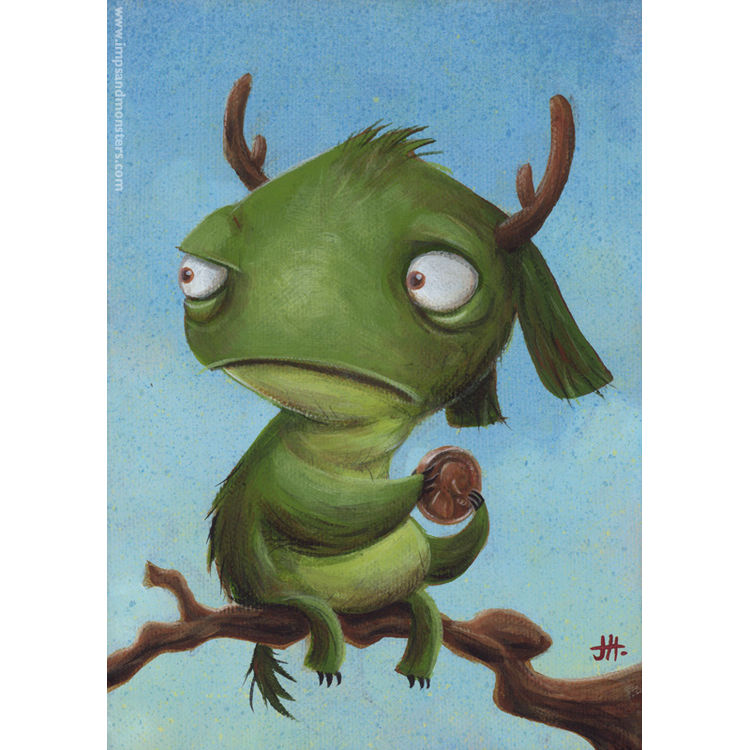 MY PENNY (Print) by Justin Hillgrove