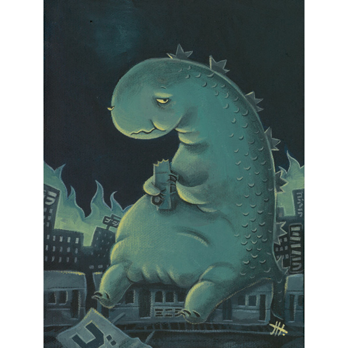 SON OF GODZILLA (Print)