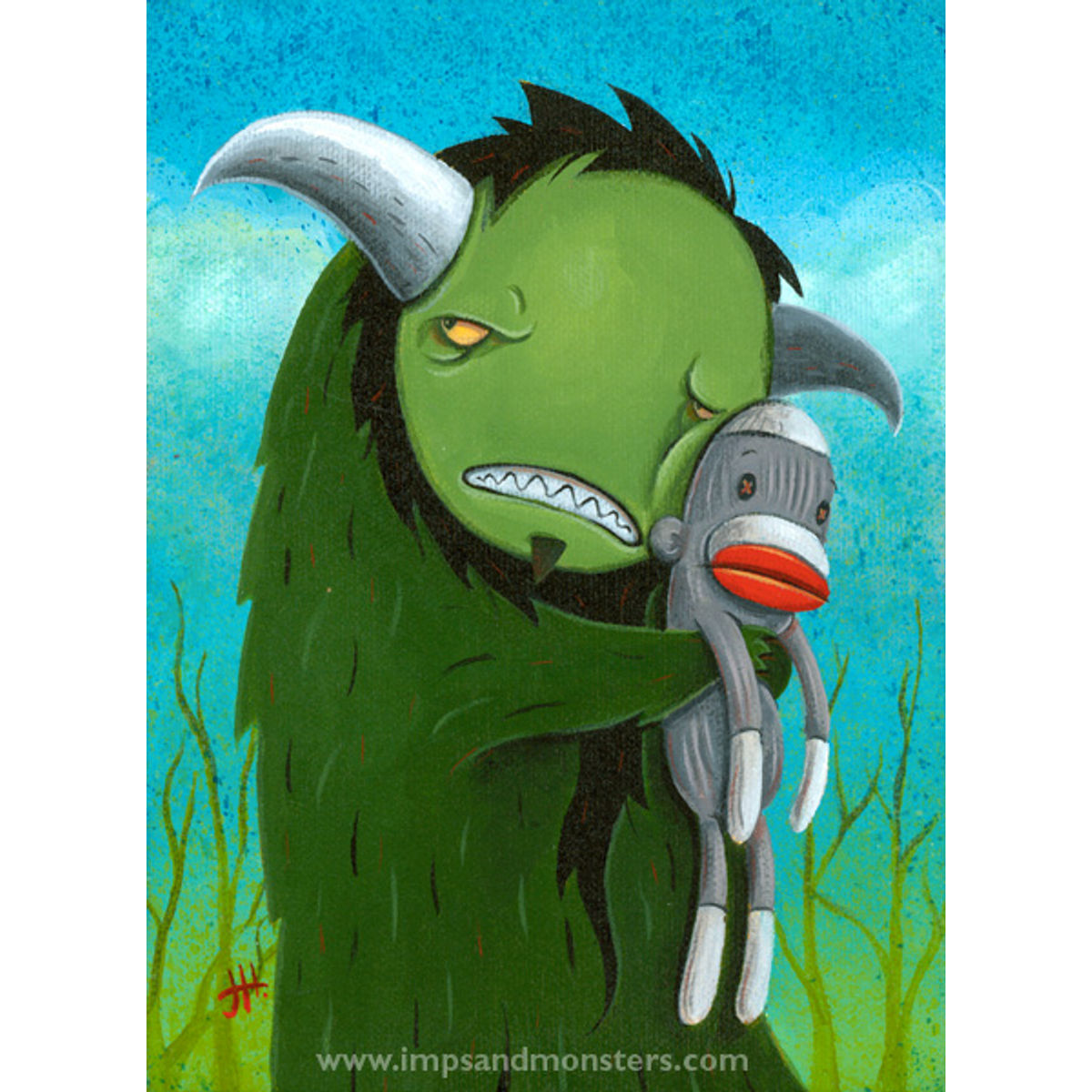 NOBODY THREATENS MR. TINKLES (Print)