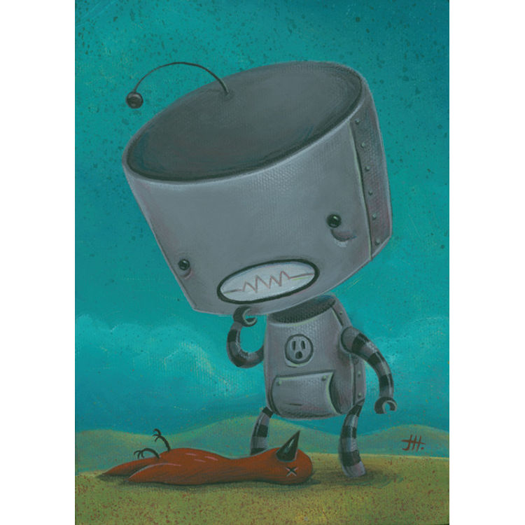 CONFUSION (print) by Justin Hillgrove