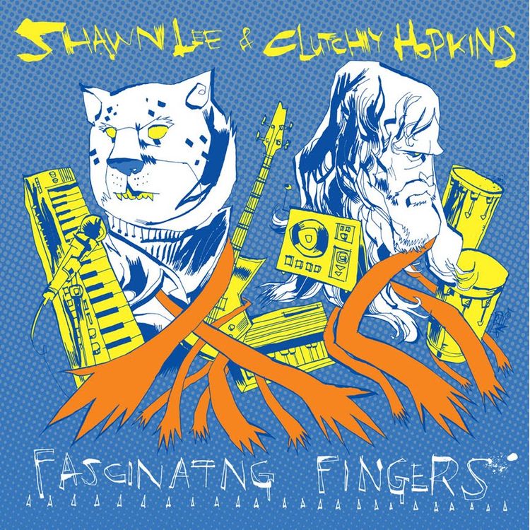 fascinating fingers album cover by Jim Mahfood