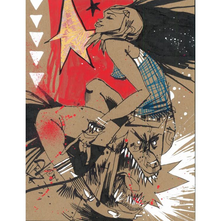 star girl by Jim Mahfood