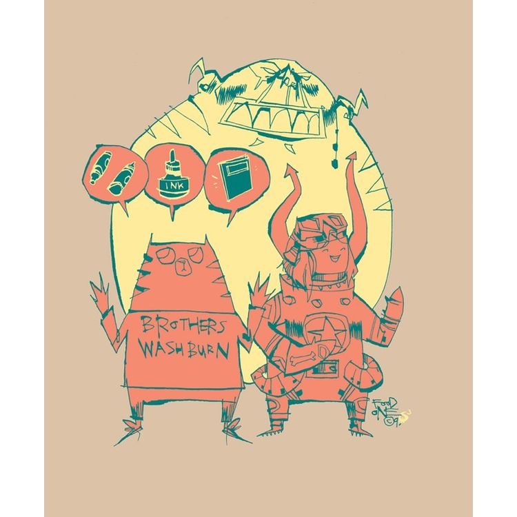 Brothers Washburn by Jim Mahfood