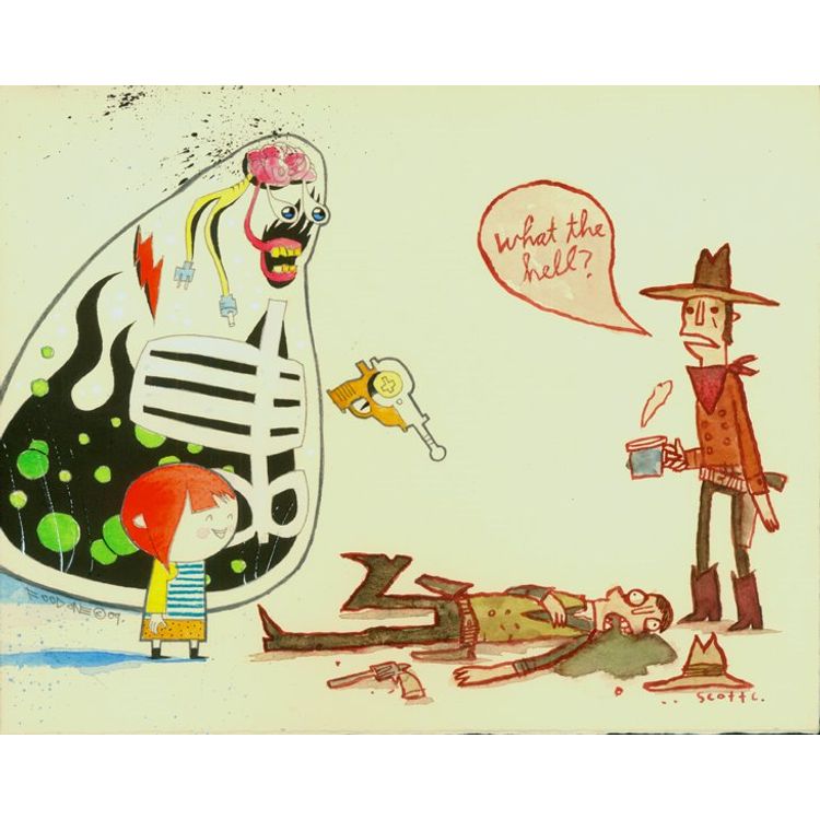 Ray Gun by Jim Mahfood